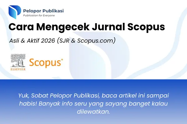 Cara Mengecek Jurnal Scopus