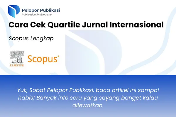 Cara Cek Quartile Jurnal Internasional
