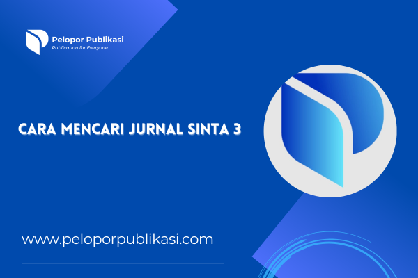 Cara Mencari Jurnal Sinta 3