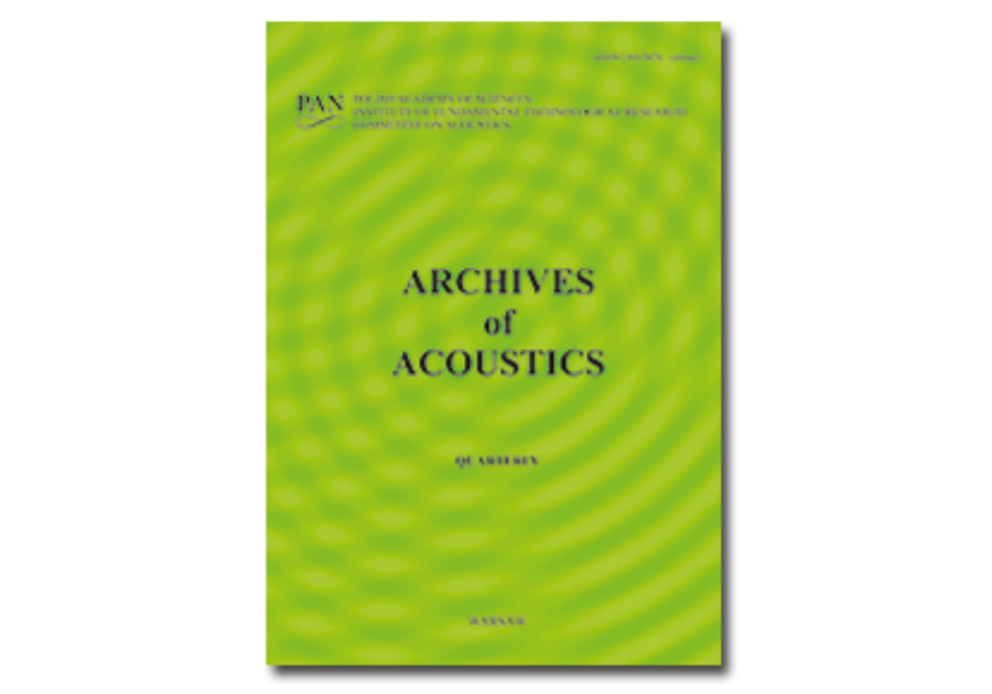 Archives of Acoustics