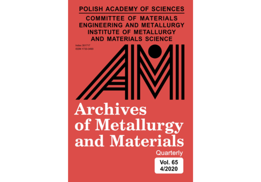 Archives Of Metallurgy And Materials