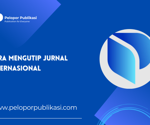 Cara Mengutip Jurnal Internasional