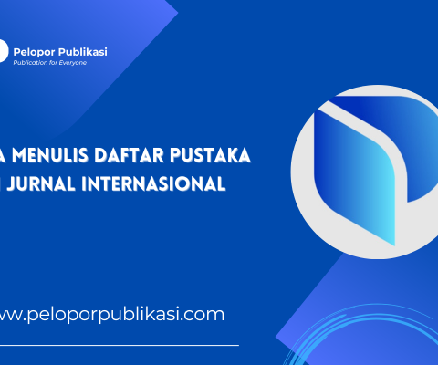 Cara Menulis Daftar Pustaka Dari Jurnal Internasional