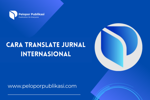 Cara Translate Jurnal Internasional