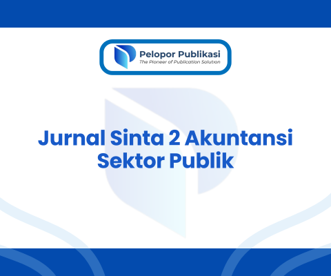 Jurnal Sinta 2 Akuntansi Sektor Publik