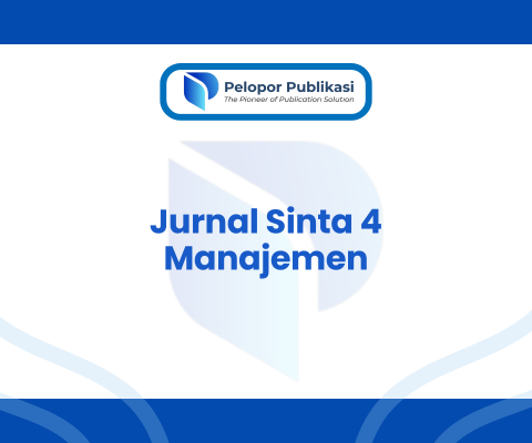 Jurnal Sinta 4 Manajemen