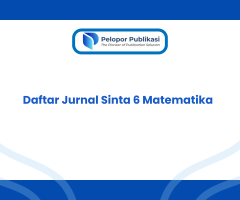Daftar Jurnal Sinta 6 Matematika