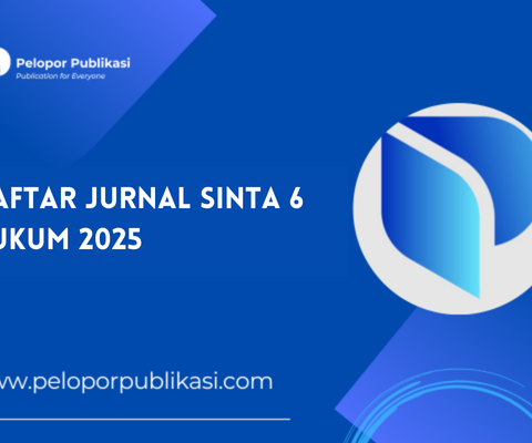 Daftar Jurnal Sinta 6 Hukum 2025