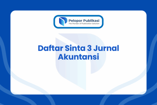 Daftar Sinta 3 Jurnal Akuntansi