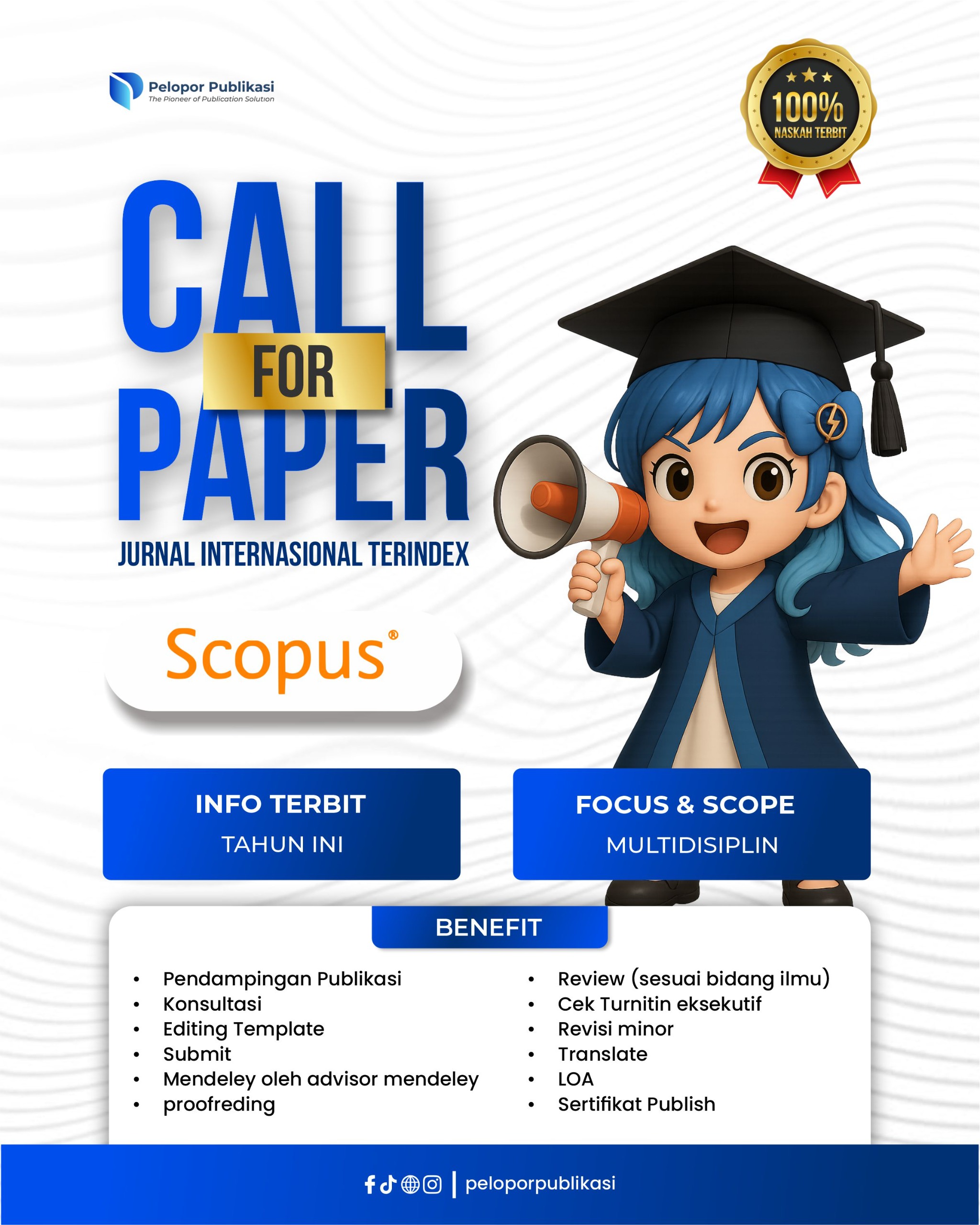 Jasa Publikasi Jurnal Scopus Bergaransi 100% Cepat Terbit!