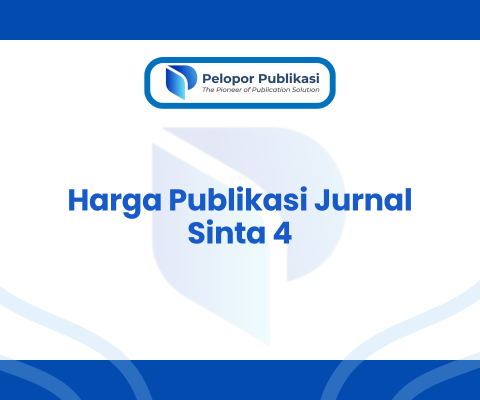 Harga Publikasi Jurnal Sinta 4