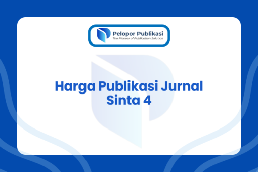 Harga Publikasi Jurnal Sinta 4