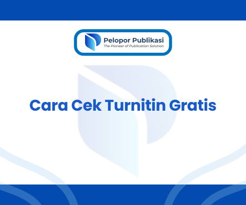 Cara Cek Turnitin Gratis