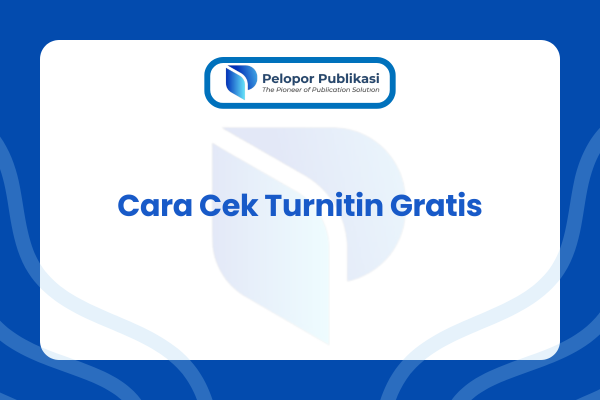 Cara Cek Turnitin Gratis