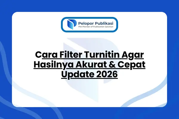 Cara Filter Turnitin