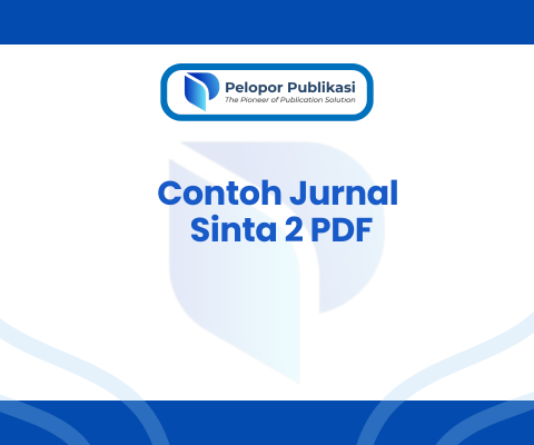 Contoh Jurnal Sinta 2 PDF