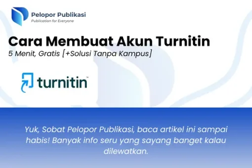 Cara Membuat Akun Turnitin