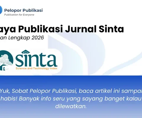 Biaya Publikasi Jurnal Sinta