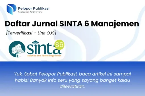 Daftar Jurnal SINTA 6 Manajemen