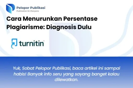 Cara Menurunkan Persentase Plagiarisme