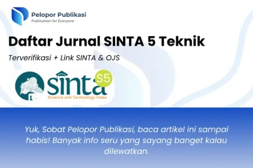Daftar Jurnal SINTA 5 Teknik