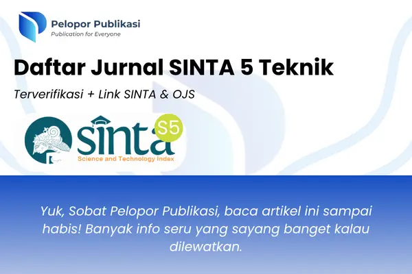 Daftar Jurnal SINTA 5 Teknik