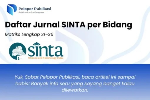 Daftar Jurnal SINTA per Bidang