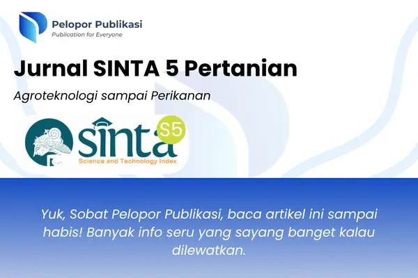 Jurnal SINTA 5 Pertanian