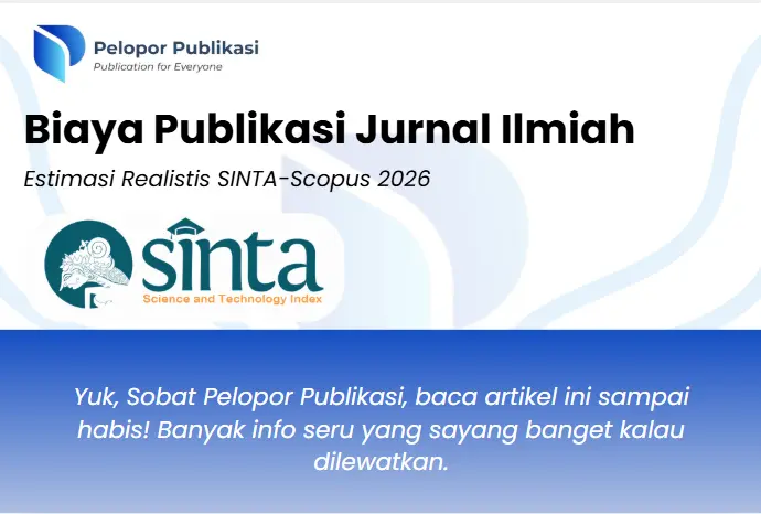 biaya publikasi jurnal ilmiah