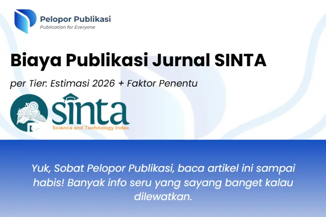 Biaya Publikasi Jurnal SINTA