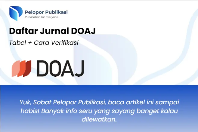 Daftar Jurnal DOAJ