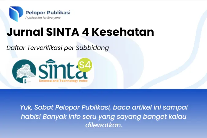 Jurnal SINTA 4 Kesehatan