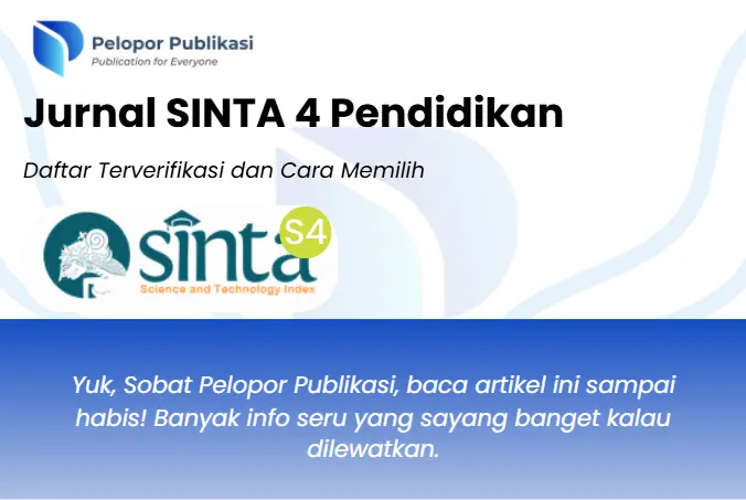 Jurnal SINTA 4 Pendidikan