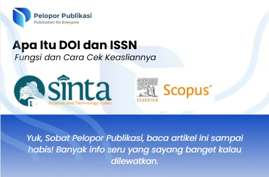 Apa Itu DOI dan ISSN serta Cara Mengecek Keasliannya